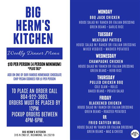 hermes bigge|big herm's catering.